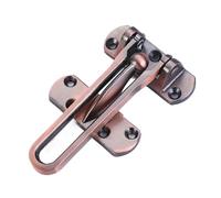 Barre de sécurité pour porte battante, Fermoir de protection for porte avant, 1 pièce, serrure à barre pivotante renforcée en alliage de Zinc, boucle antivol