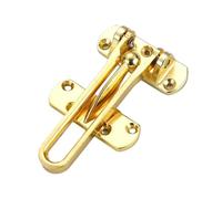 Barre de sécurité pour porte battante, Fermoir de protection for porte avant, 1 pièce, serrure à barre pivotante renforcée en alliage de Zinc, boucle antivol