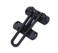 Barre de sécurité pour porte battante, Fermoir de protection for porte avant, 1 pièce, serrure à barre pivotante renforcée en alliage de Zinc, boucle antivol