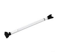 Barre de sécurité pour porte d'entrée 59125 - Verrou de porte télescopique modifiable pour portes lourdes de plus en cm - Barre de support coulissante en fer avec anti