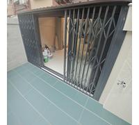 Barre de sécurité pour Porte Pliante, entretoise à dégagement Rapide pour Porte coulissante, Grille Anti-effraction pour fenêtre, rambarde de sécurité Robuste pour Sortie de Secours, solutio