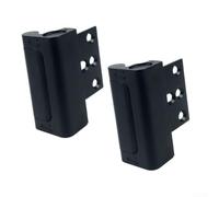 Barre de Sécurité pour porte pour aluminium 800lbs Anti-Effraction(black) | Supporte 800lbs, pour aluminium lourd, design rainurÃ©, anti-effraction, protection maximale
