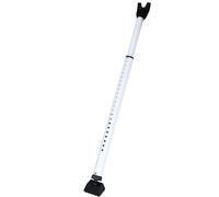 Barre de sécurité réglable de 68 à 1100 cm - Barre de sécurité pour porte coulissante - Arrêt de sécurité - Barre de sécurité intérieure - Émetteur de porte pour fenêtres et portes