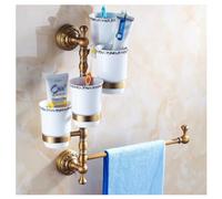 Barre de Serviette Swing extérieur en Laiton pour salles de Bains, Porte-Serviette de Bain Murale Vintage, Porte-Serviette à Main de Style européen Barre de Serviette Pliante