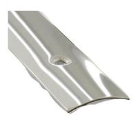 Barre de seuil à visser cheville acier inox 4 x 166 cm