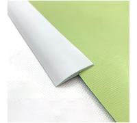 Barre de Seuil Adhésive, 1-3.0M Profilé de Transition de Seuil, Décoller et coller, Finition pour Moquette Et Sol, Bois sur Carrelage(White,W 3cm x L 3.0m)