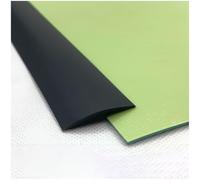 Barre de Seuil Adhésive, 1-3.0M Profilé de Transition de Seuil, Décoller et coller, Finition pour Moquette Et Sol, Bois sur Carrelage(Black,W 3.5cm x L 1m)