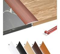 Barre De Seuil Adhesive，Profilé De Transition Sol PVC, Moulures Et Plinthes De Transition Au Sol Pour La Jonction Entre Deux Dalles De Sol(W25mm*H6.8mm)