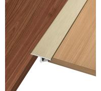Barre de Seuil Aluminium, 3pcs 900X20 mm Seuil de Porte pour seuil et Barre de séparation biseautée Reliant l'espace de Plancher de carrelage stratifié (Bronze ancien)