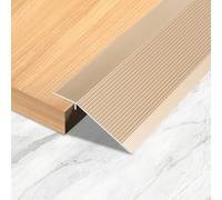 Barre de Seuil Aluminium, Seuil de Porte, Profilés de Réglage en Hauteur,Rattrapage Niveau pour Hauteur du Seuil, Rampe de Seuil Bandes 90 cm de long