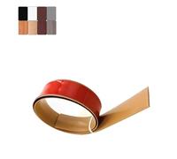 Barre de Seuil Autoadhésive, 1m x 4cm Bande de Seuil en Grain de Bois, Seuil de Porte Profil de Transition, Bande de Recouvrement de Sol en Vinyle(Brown,4cm*1.0m)