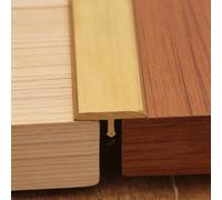 Barre de Seuil Bande Transition Laiton Fin Entre Bois Carrelage, Profilé T Couvrir Les Joints Sol, Barre Séparation Bordure Porte, Bandes Décoratives 5 6 8 10 12 15 20mm(Wide-13.5mm (0.53"))