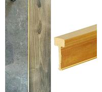 Barre de Seuil Bois de Bande de Transition de Plancher en Laiton Au Carrelage, Espace Extra Étroit Couvrant Les Bandes de Seuil de Couture, T Moulure Décoration Bar Tapis Bord Garniture (Size : W5xH2