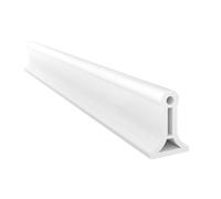 Barre de seuil de douche autocollante - Pliable - Pour cuisine, toilettes, paroi de douche, lavabo (1 m)