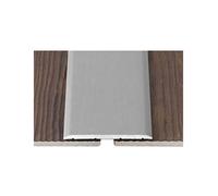 Barre de seuil de porte Romus adhésif 100 cm - Alu incolore - Extra plat