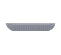 Barre de seuil en gel de silice pour robots de balayage - 58 cm x 20 cm - Tapis d'escalade avec bords arrondis inclinés - Design d'épissure multi-modules pour franchir les obstacles lisses (1 pièce