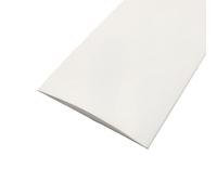 Barre de seuil en PVC pour passage de stratifié plat blanc, profil de transition auto-adhésif, bordure de vinyle pour joint de sol, bande de jonction pour couture entre moquette et sol