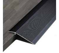 Barre De Seuil Large, Profilé En Alu, Profilé De Rattrapage, Barre Aluminium, Barre De Seuil Multiniveau, Barrettes De Liaison Passage De Porte/entrée De Pièce Réducteur De Seuil ( Color : Black )