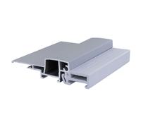 Barre de seuil Racine 83 mm frappe progressive 17/40 de 6,03 ml - Aluminium anodisé naturel - BILCOCQ - RAC56-68-1RT-NA