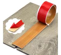 Barre de Seuil Remplacement de Profilés de Transition Plats en PVC pour Sols, Cache-joint de Seuil Autocollant Sans Joint Apparent, Moulure de Transition pour Sols(Style D,6m/19.7ft)