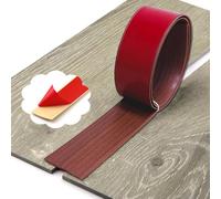 Barre de Seuil Remplacement de Profilés de Transition Plats en PVC pour Sols, Cache-joint de Seuil Autocollant Sans Joint Apparent, Moulure de Transition pour Sols(Style L,3m/9.8ft)