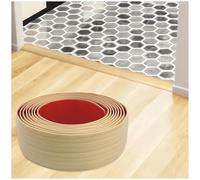 Barre de seuil, Seuil de porte adhesif profil de transition, Bande de transition en PVC 4cm/5cm/7.6cm - Joint de Finition pour Carrelage, Moquette et Stratifié(Maple Wood Grain,5cm*2.0m)