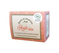 Barre De Shampoing Bio No-Poo À L'argile Rose