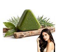 Barre de Shampoing Coréenne Revitalisante, Shampoing Solide Romarin et Acides Aminés, Formule Botanique Fortifiante et Douce, Hydratation du Cuir Chevelu, Soin Herbal Naturel(1pc)