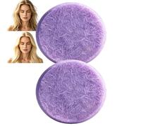 Barre de shampooing Blueberry Fields pour éclaircir les cheveux plats et fins crépus, barre de shampooing hydratante aux myrtilles nourrissante en profondeur, barre de soins capillaires (2pcs)