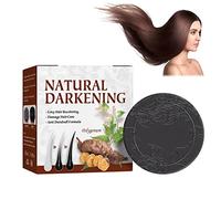 Barre de Shampooing Inversée Grise Biologique,Barre de Shampooing Solide,Shampooing Colorant pour Cheveux,Barre De Shampoing Pour la Croissance des Cheveux et la Réparation des Dommages Capillaires
