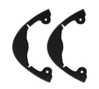 Barre de snowboard - Bande de protection en ABS | Protection anti-collision noire - Couvre-arc de tête et de queue avec vis pour une sécurité unique | Accessoire de snowboard durable pour les