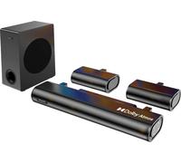 barre de son 51 canaux, système surround Dolby Atmos, puissance de 380 watts, connectivité Bluetooth 53, Hiwill A51
