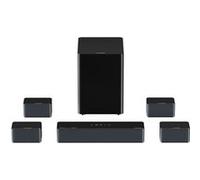Barre de son 7.1 ch avec caisson de basses sans fil Noir - ULTIMEA Poseidon D80 Boom Noir G