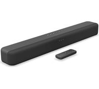 Barre de son Amazon Fire TV, haut-parleurs 2.0 avec DTS Virtual:X et Dolby Audio, prise en charge Bluetooth, noir