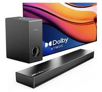 Barre de Son avec Dolby Atmos - ULTIMEA Nova S50 - 2.1 Soundbar avec Caisson de Basse - 190W G