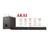 Asb6wsw-Soundbar Et Subwoofer - Akai - Noir