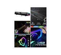 Barre de son Bluetooth 5.3 - SPIRIT OF GAMER - Fanatic 200 - 6W RMS - Compatible PC-Mac-Consoles - 3D Sound