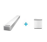 Barre de son Bose Smart Ultra Soundbar Dolby Atmos Blanc + Module de basses Bose 700 Blanc