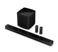 Barre de son Bose Smart Ultra Soundbar Dolby Atmos Noir + Module de basses Bose 700 Noir + Paire d'enceintes Arrière Bose Surround 700 Noir