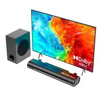 Barre de son Hiwill A21 2.1 Dolby Atmos 200W TV Home Cinéma - Avec Caisson 5.25 Filaire - Noir