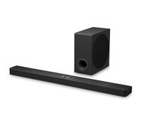 LG Electronics DS90TY.DDEULLK Barre de son noir avec subwoofer sans fil, Dolby Atmos®, audio haute résolution, fixation murale, Bluetooth®, WiFi