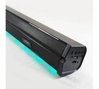 Barre de son lumineuse - INOVALLEY - BS11 -60W - LED - Bluetooth V5.0 - HDMI - USB 2.0 - micro SD - FM - Batterie 2400mAh