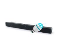 Barre de son Muse M-1520SBT, avec Bluetooth, AUX-IN, 50W noir, Ampoule DIAMS LED
