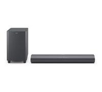 Philips Barre de son TAB6100 Dolby Atmos 2.1 avec caisson de basse sans fil Gris métallisé