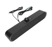 Barre de son pour ordinateur, haut-parleurs stéréo USB, installation facile, design compact, entrée 3,5 mm et volume réglable, compatible Wi-Fi.