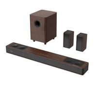 Barre de son pour TV | Hiwill-Audio A534 800W 5.3.4 Dolby Atmos - Brun foncé