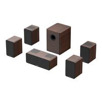 Barre de son pour TV | Hiwill-Audio M514 900W 5.1.4 Dolby Atmos - Brun foncé