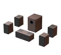 Barre de son pour TV | Hiwill-Audio M514 900W 5.1.4 Dolby Atmos - Brun foncé