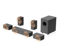 Barre de son pour TV | Hiwill-Audio N512 400W 5.1.2 Dolby Atmos - Noir
