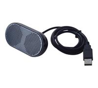 Barre de son pour votre bureau : Mini enceinte filaire USB avec basses puissantes, design portable et robuste pour une utilisation à domicile ou au